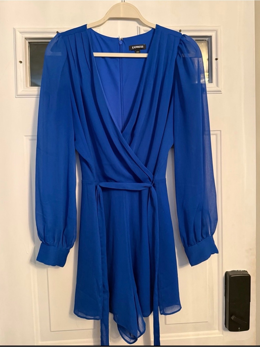 Express brand electric Royal blue romper